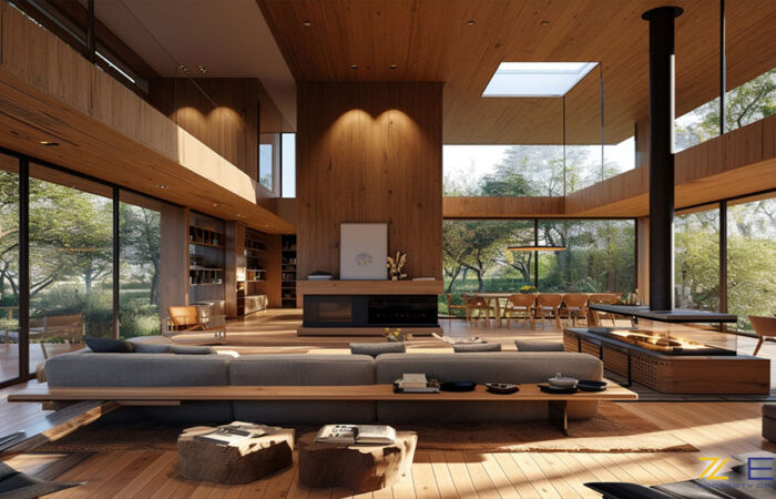 طراحی داخلی ویلا