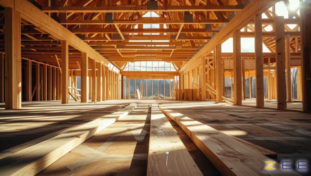 چوب و الوار (Wood and Lumber) به عنوان یکی از مصالح ساختمانی طبیعی