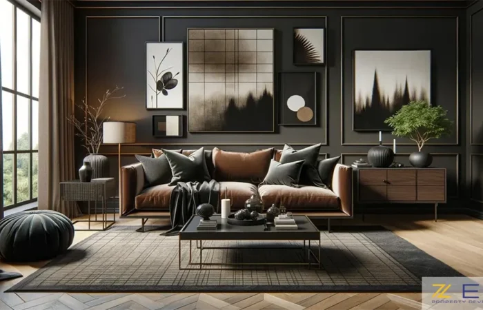 دکوراسیون داخلی مشکی