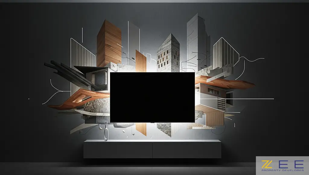 ۱۰ ایده خلاقانه برای طراحی دیوار تلویزیون یا TV Wall
