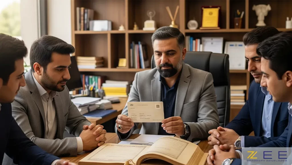 مراحل ثبت سند برای دریافت سند تک برگ