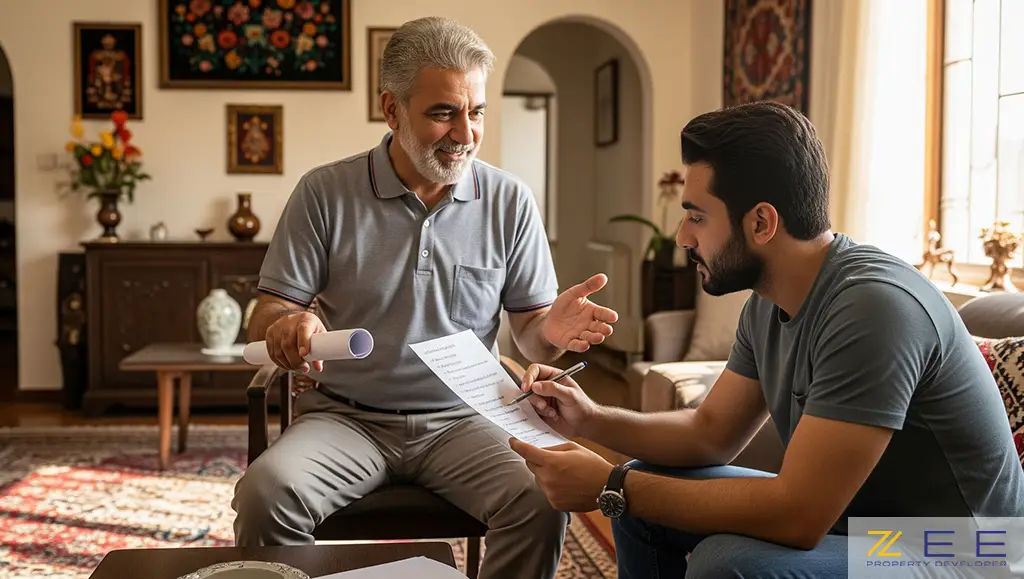 گفت‌و‌‌گو با مالک برای تعمیرات خانه اجاره‌ای 