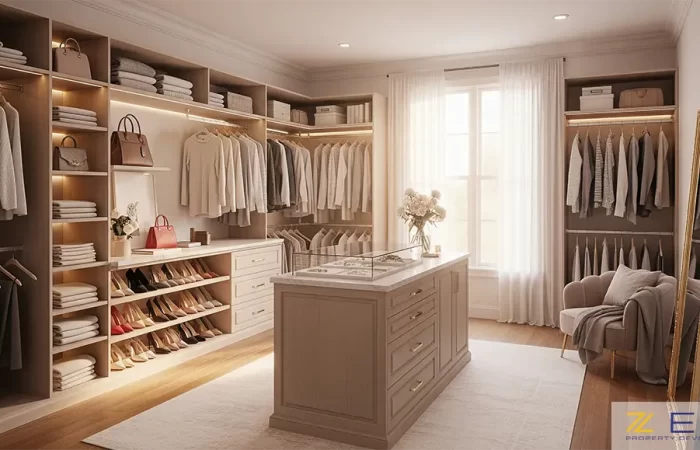 طراحی کلوزت روم در خانه