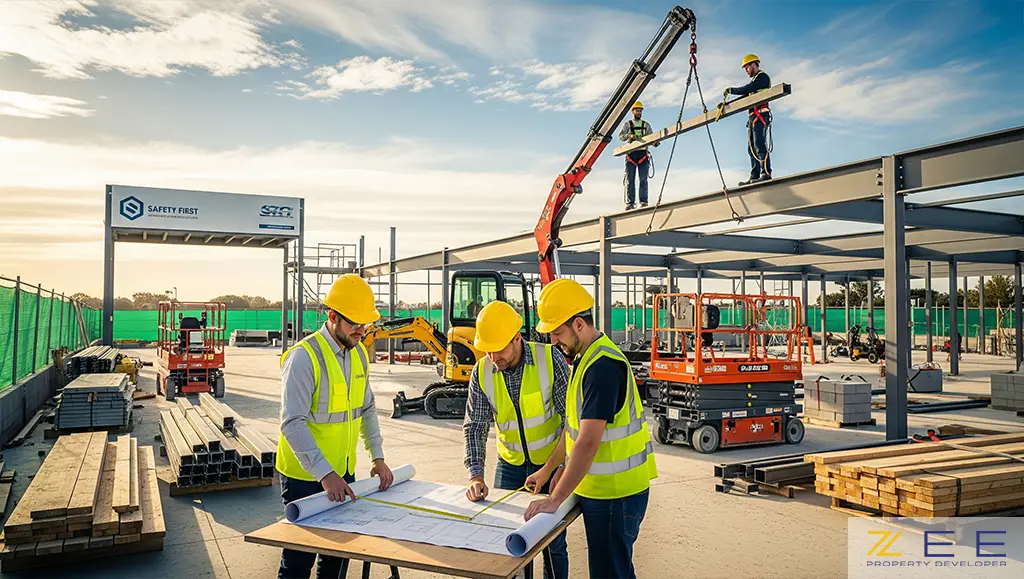 رعایت ایمنی کارگاه ساختمانی