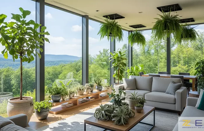 سبک معماری بیوفیلیک در طراحی داخلی