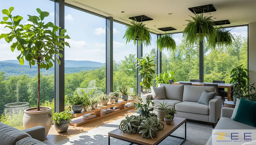 سبک معماری بیوفیلیک در طراحی داخلی