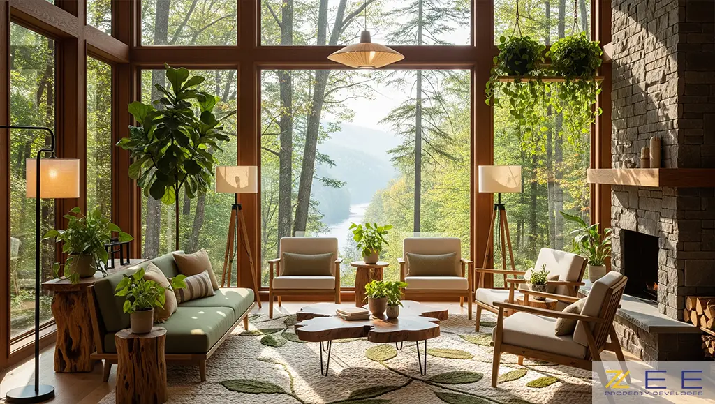 استفاده از طبیعت در خانه و چیدمان 