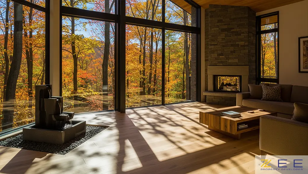 طبیعت در سبک معماری بیوفیلیک