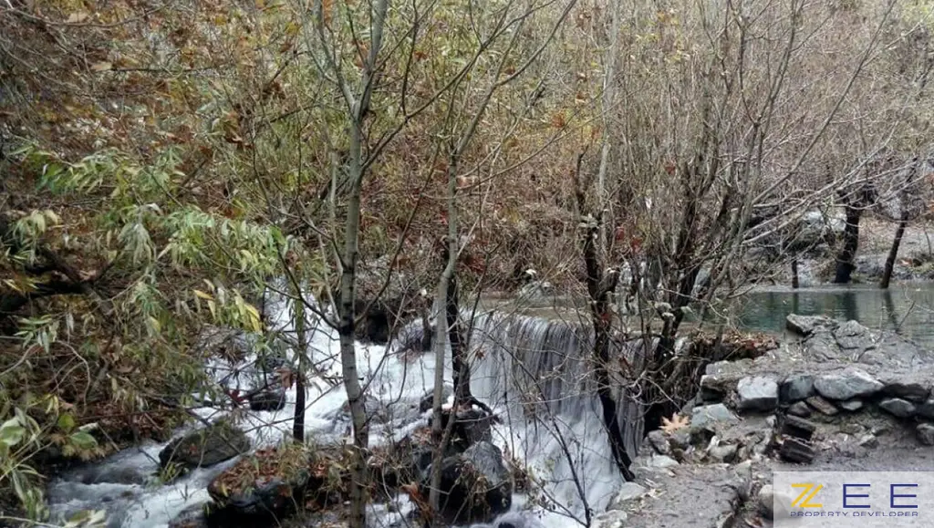 جنگل و رودخانه زیبا در درکه 
