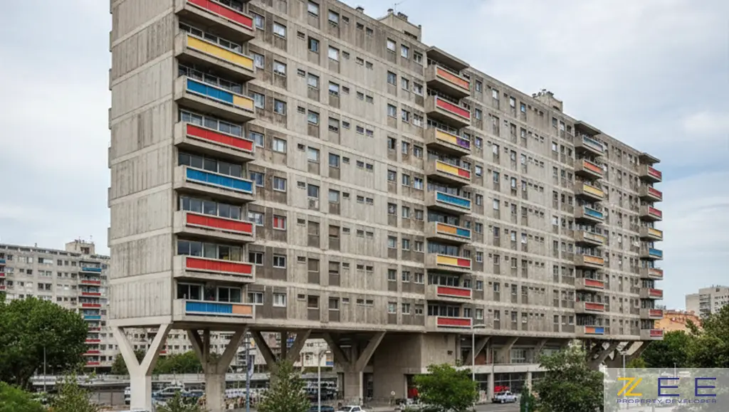 معماری بروتالیسم و استفاده از بتن 