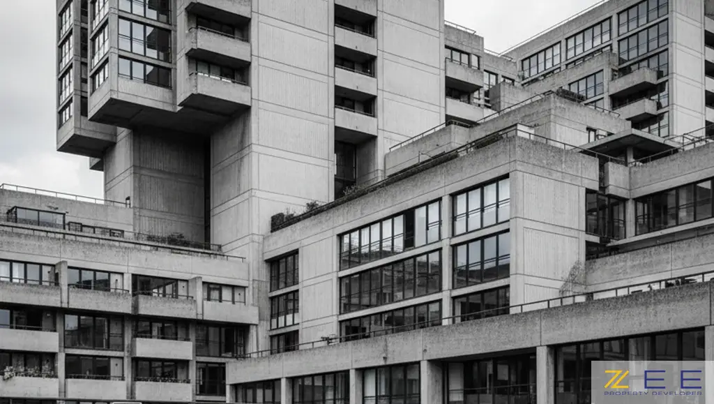  معماری بروتالیسم در طراحی خارجی 