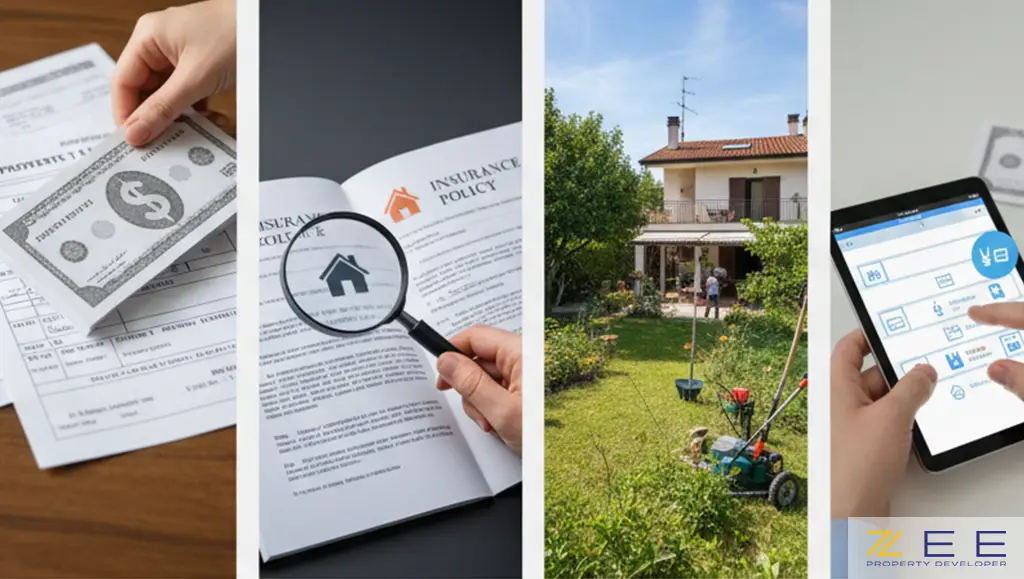  هزینه‌های مالی، بیمه و نگهداری خانه دوم