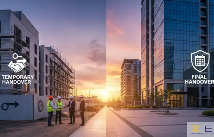 تحویل موقت و تحویل قطعی پروژههای ساختمانی