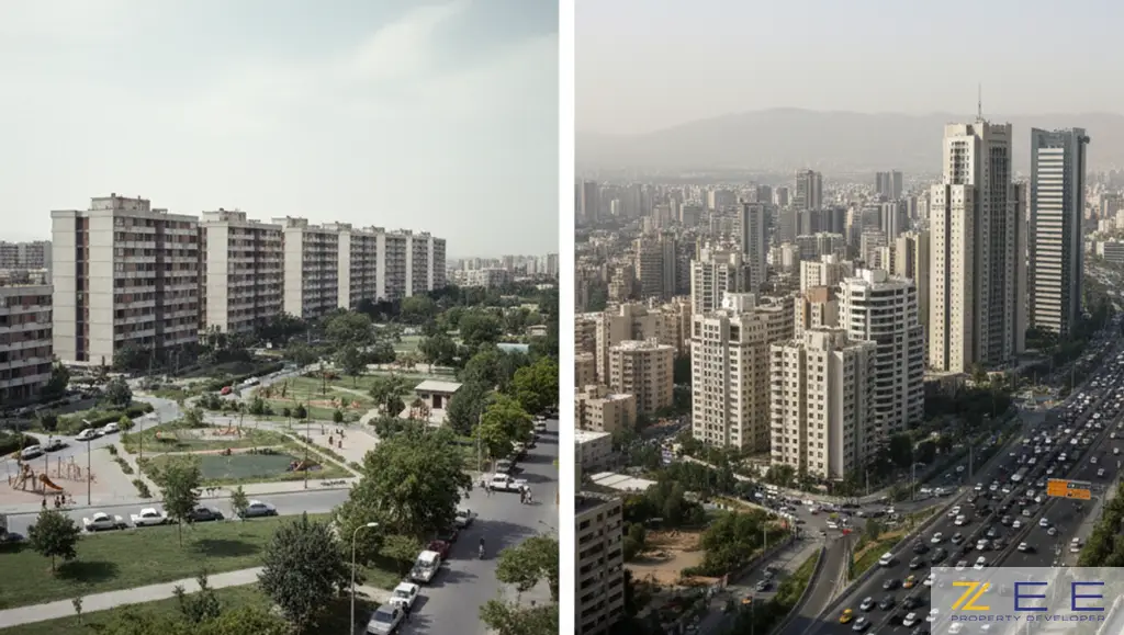 مجتمع‌های مسکونی با امکانات داخلی در تهران