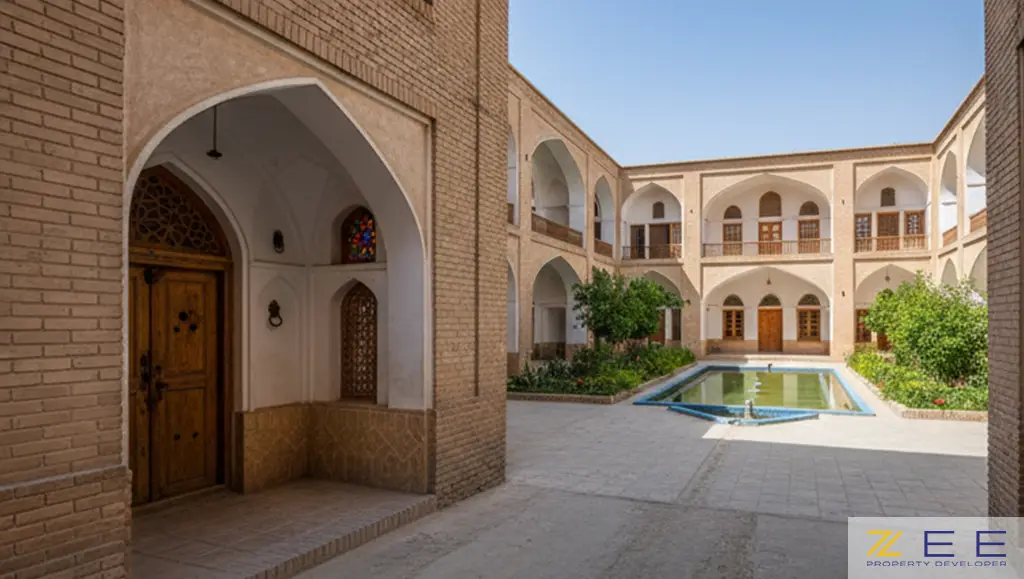 استفاده از معماری سنتی ایرانی در بناها