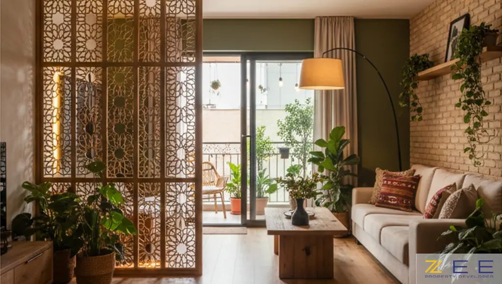 زیبایی طراحی داخلی خانه به سبک معماری سنتی ایرانی