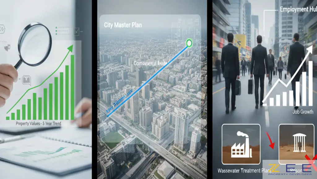 ذرهبین بر روی نمودار قیمتها و نقشههای شهری برای تصمیمگیری آگاهانه