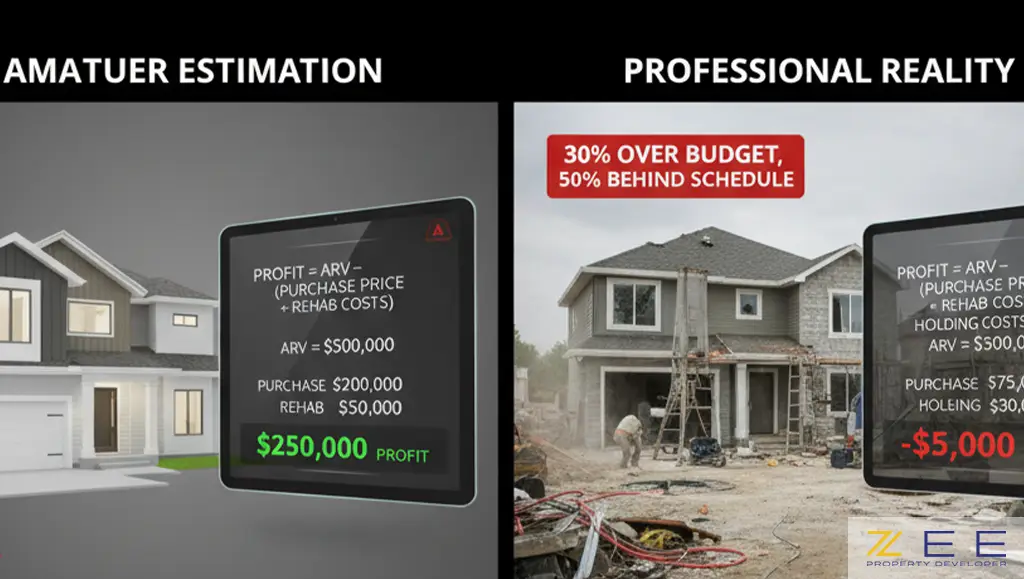 تفاوت فاحش بین تخمینهای آماتور و هزینههای واقعی بازسازی ملک