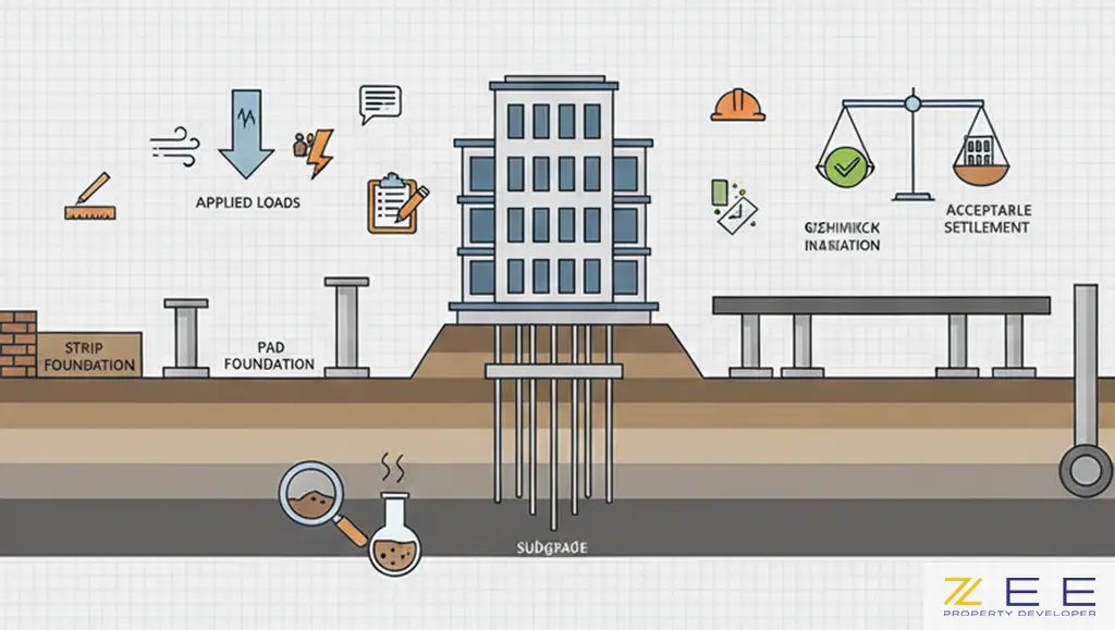 فرآیند کامل طراحی و اجرای فونداسیون‌ها