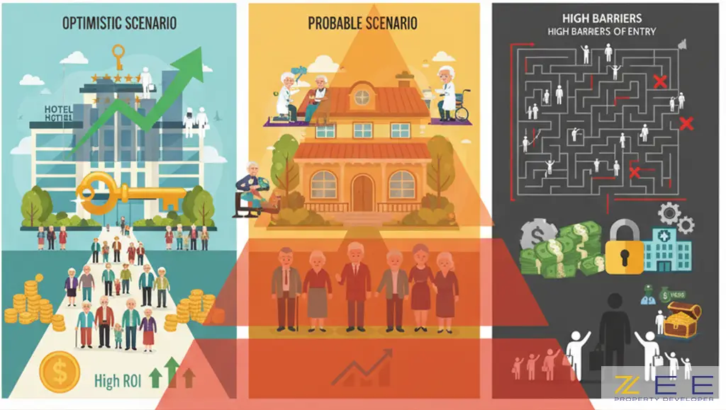 تمام عناصر تحلیل بازار خانههای سالمندان لوکس در یک قاب طلایی