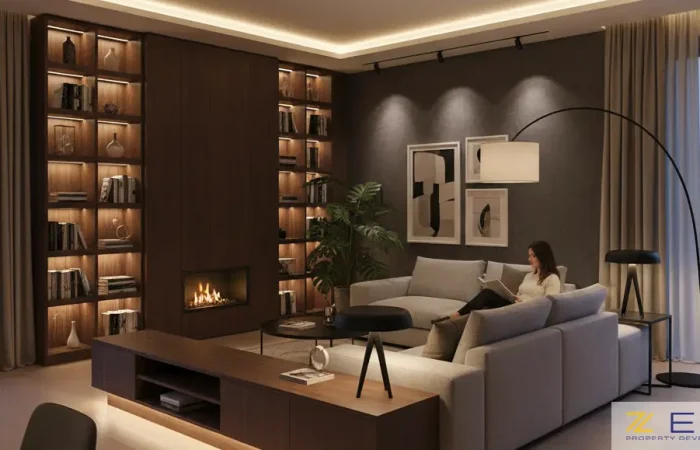 نورپردازی لایهای در طراحی داخلی (عمومی، موضعی، تاکیدی)