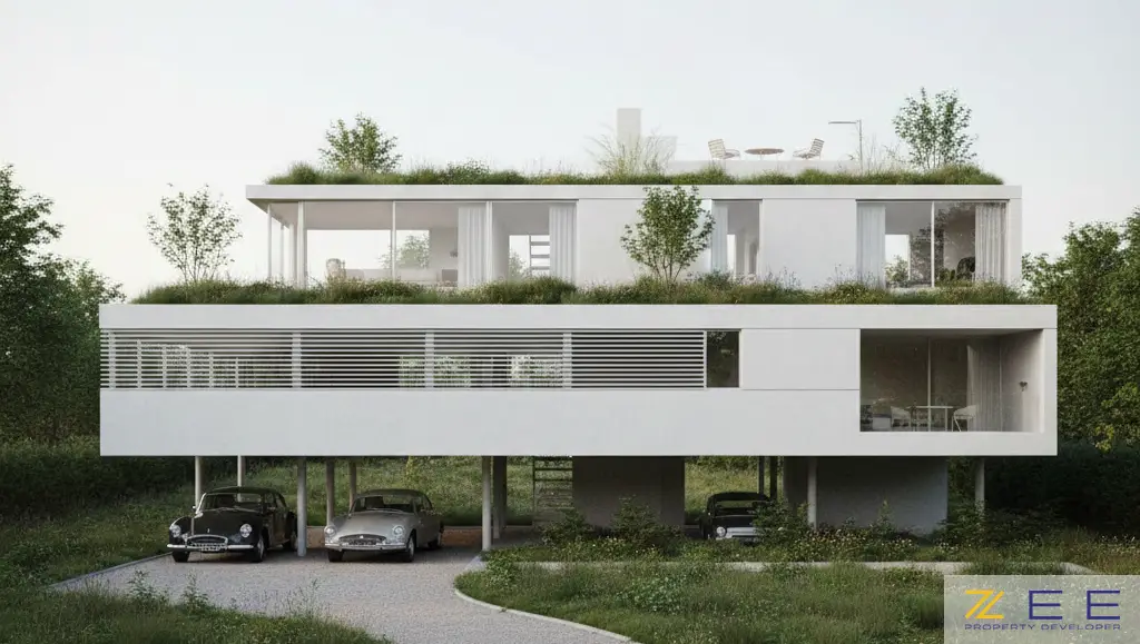 لوکوربوزیه (Le Corbusier) معمار پنج اصل معماری مدرن