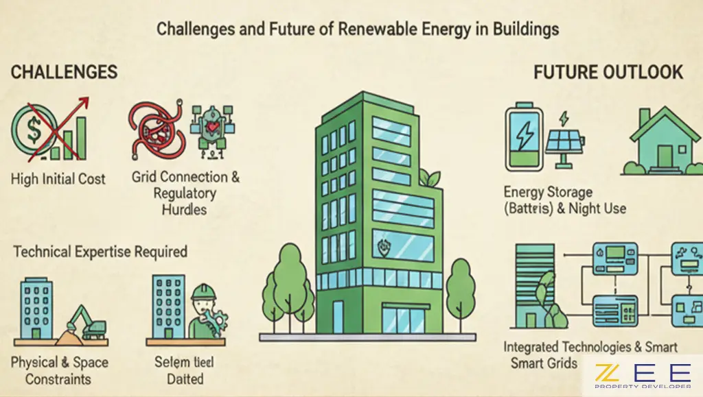 چالشها و چشمانداز آینده انرژیهای تجدیدپذیر در ساختمان؛ از هزینههای اولیه تا شبکههای هوشمند