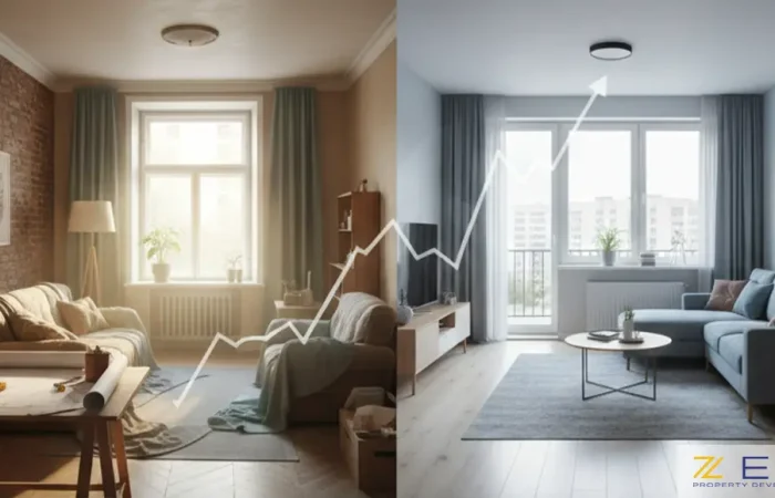 آیا بازسازی یک آپارتمان قدیمی از خرید یک واحد نوساز به‌صرفه‌تر است؟