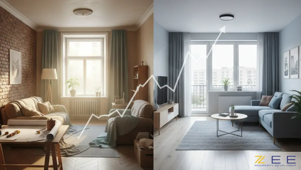 آیا بازسازی یک آپارتمان قدیمی از خرید یک واحد نوساز به‌صرفه‌تر است؟