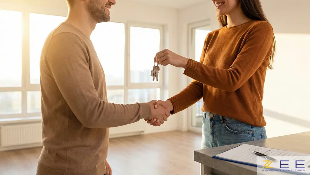 تحویل کلید آپارتمان و اتمام موفقیتآمیز فرآیند خرید