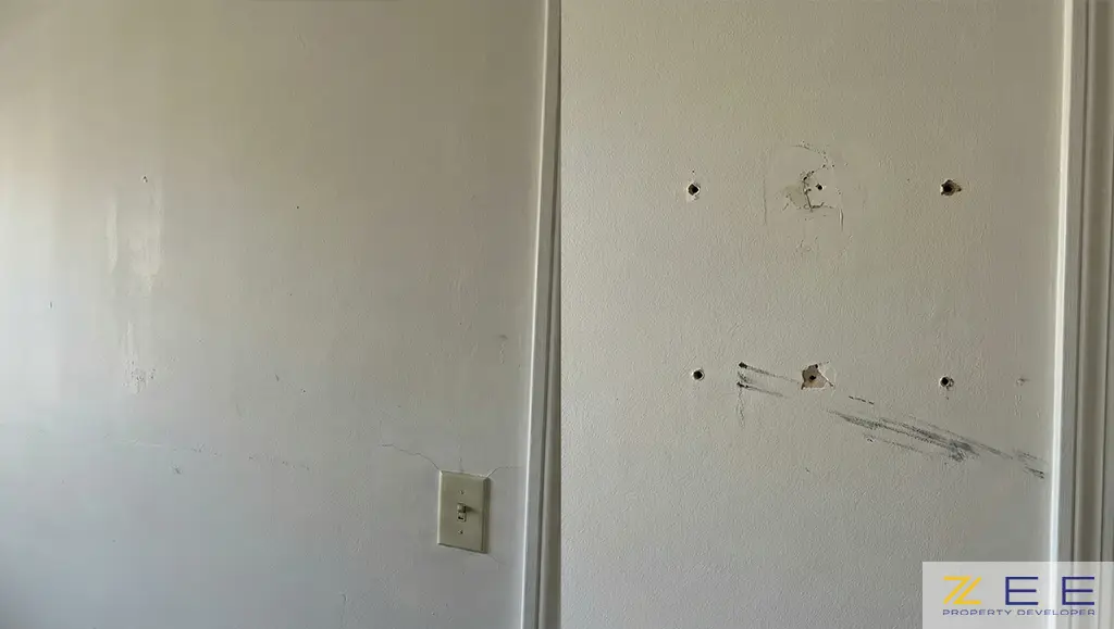 تشخیص تفاوت استهلاک طبیعی دیوار با خسارت وارده توسط مستاجر