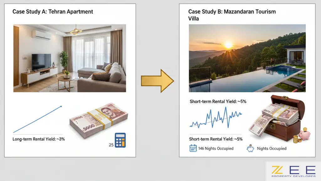 مقایسه سرمایهگذاری ملک در ویلا یا در آپارتمان