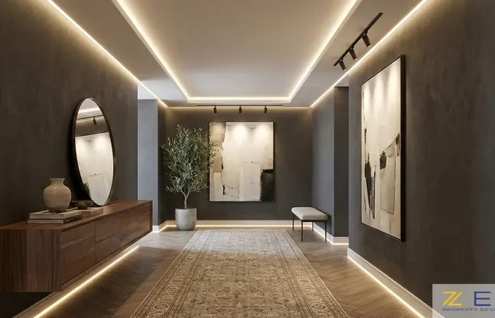 طراحی راهرو و فضای ورودی؛ تبدیل فضای مرده به قلب تپنده خانه