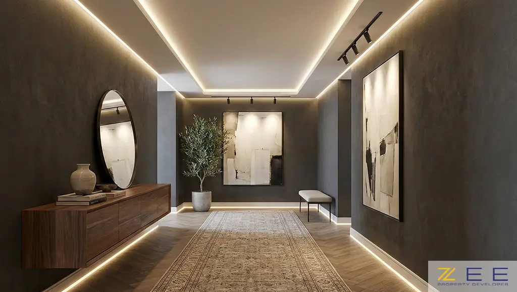 طراحی راهرو و فضای ورودی؛ تبدیل فضای مرده به قلب تپنده خانه