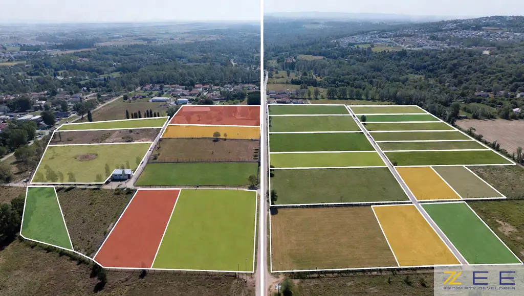 قطعه زمین و تفکیک سند